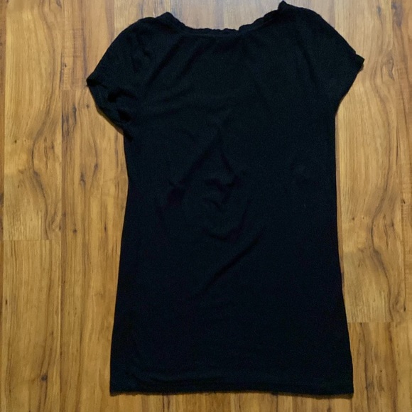 Splash Scooped Neck Ribbed Short Sleeve Top Size Large - Picture 7 of 10